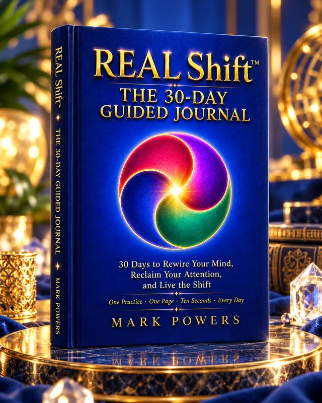 The REAL Shift 30-Day Guided Journal cover