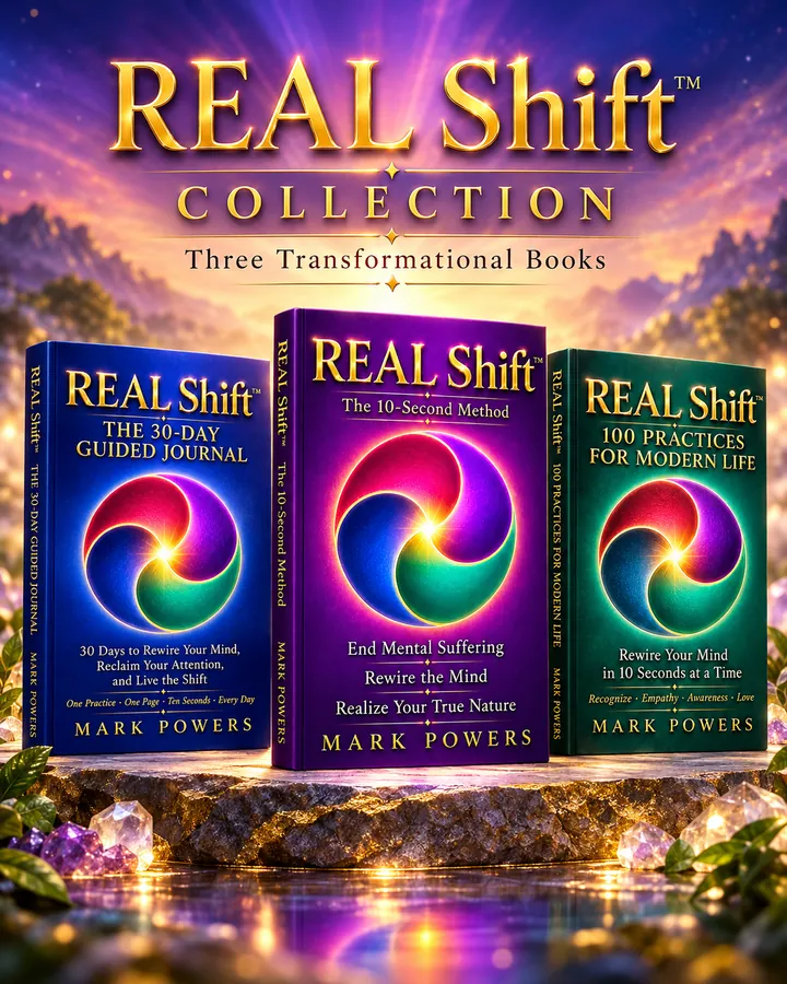 The REAL Shift Starter Bundle: the 30-Day Guided Journal, The 10-Second Method and 100 Practices for Modern Life